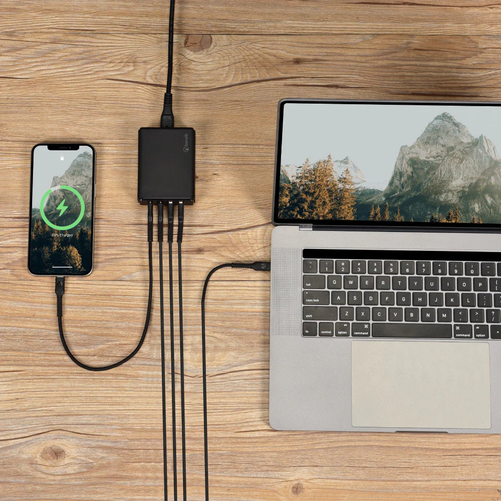 Bonelk Desktop Charger, 2 x USB-C / 2 x USB-A, 65W - Image 10