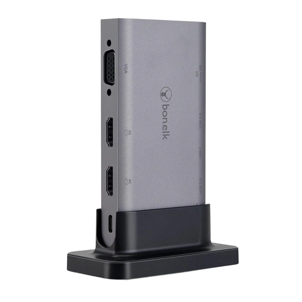 Bonelk Desktop Series 9 in 1 USB-C Multiport Hub - Image 3