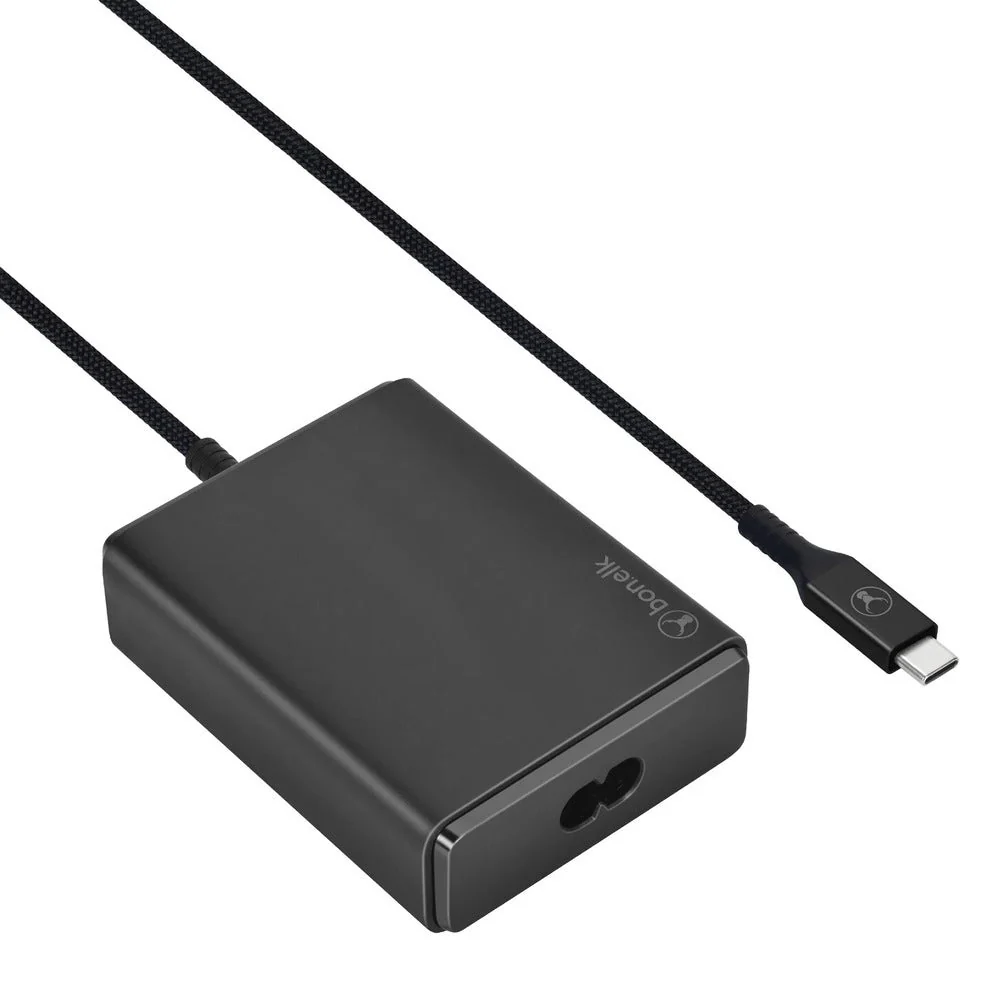 Bonelk GaN Desktop Charger, USB-C LL Cable, PD 3.0 100W - Black - Image 3