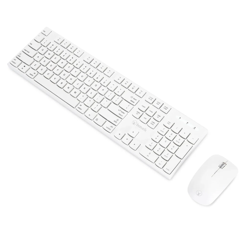 Bonelk KM-314 Slim Wireless Keyboard and Mouse Combo - Image 10