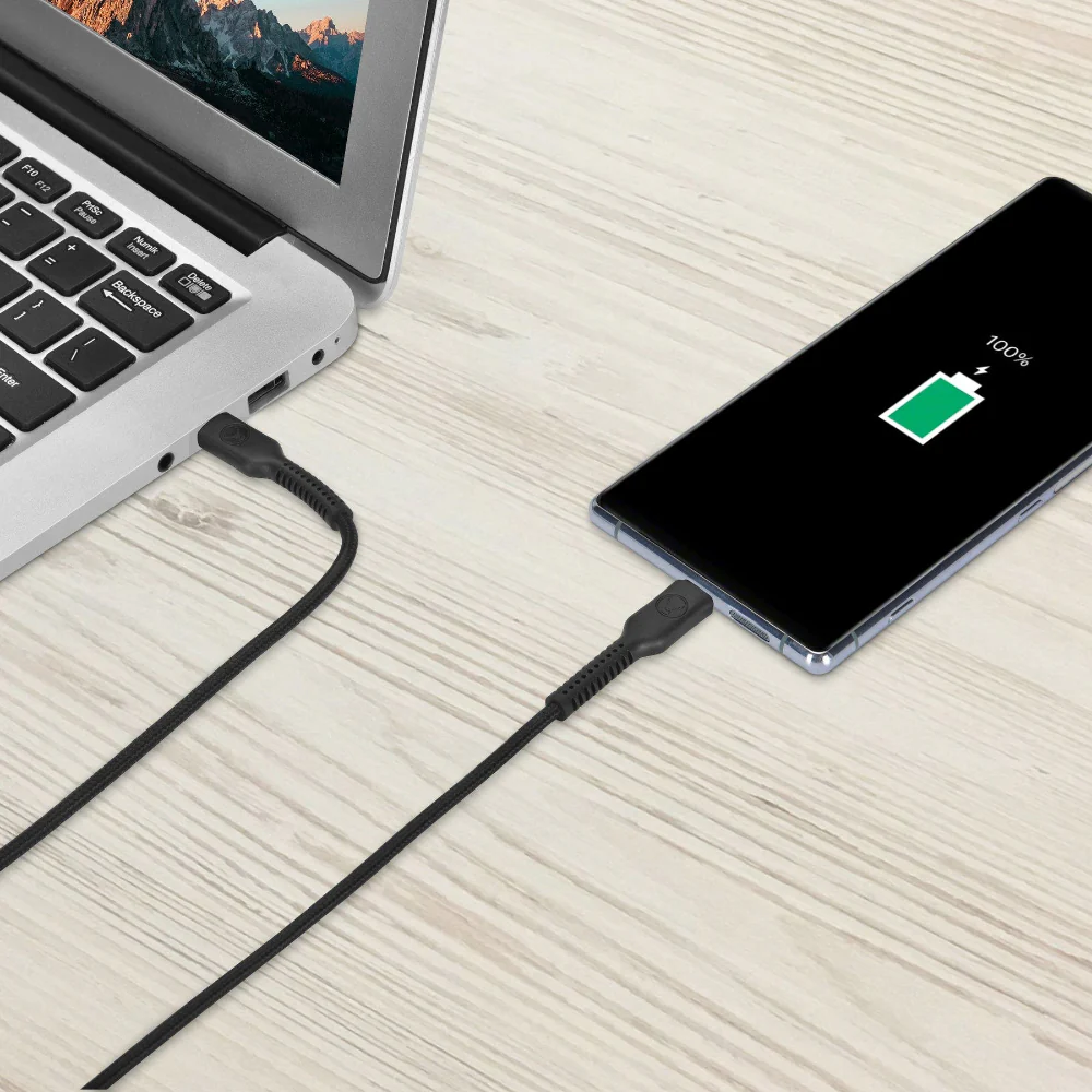 Bonelk Long-Life Easy Grip USB-C to USB-C Cable, 100W 120 cm - Image 9