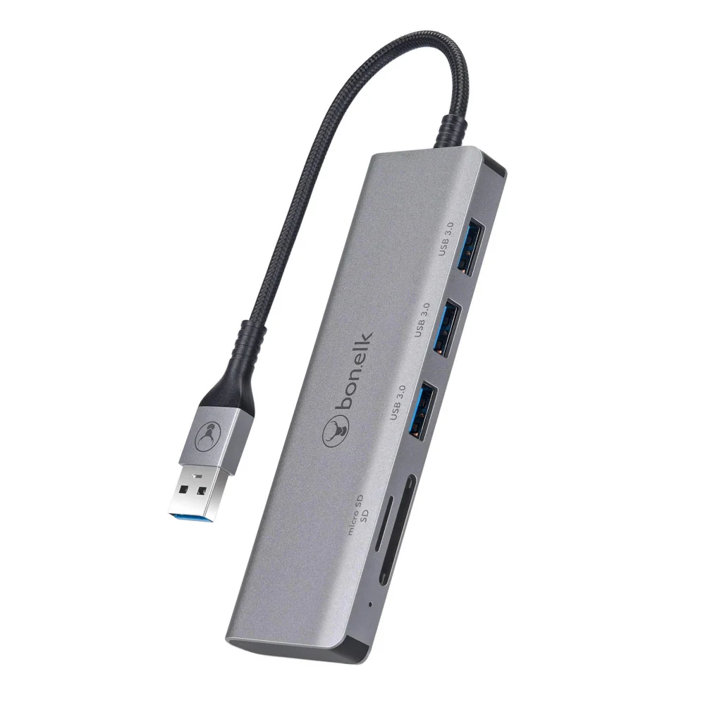 Bonelk Long-Life USB-A 5-in-1 Multiport Hub - Image 2