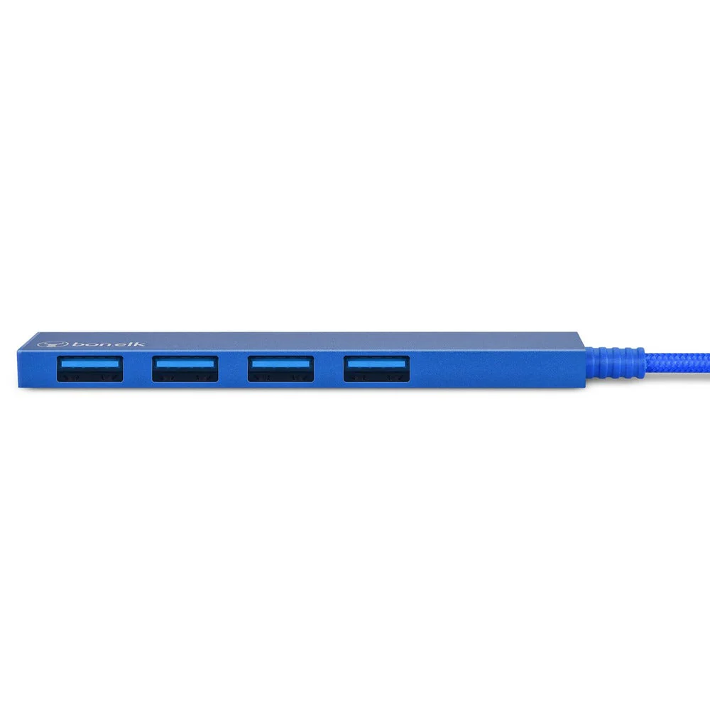 Bonelk Long-Life USB-C to 4 Port USB 3.0 Slim Hub - Image 7