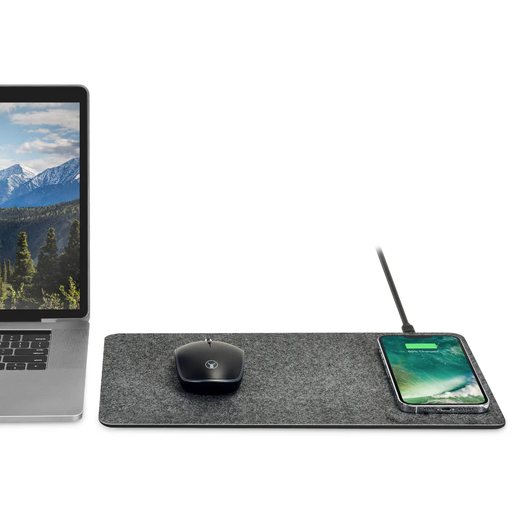 Bonelk Mouse Mat Qi Pro (Grey) - Image 3