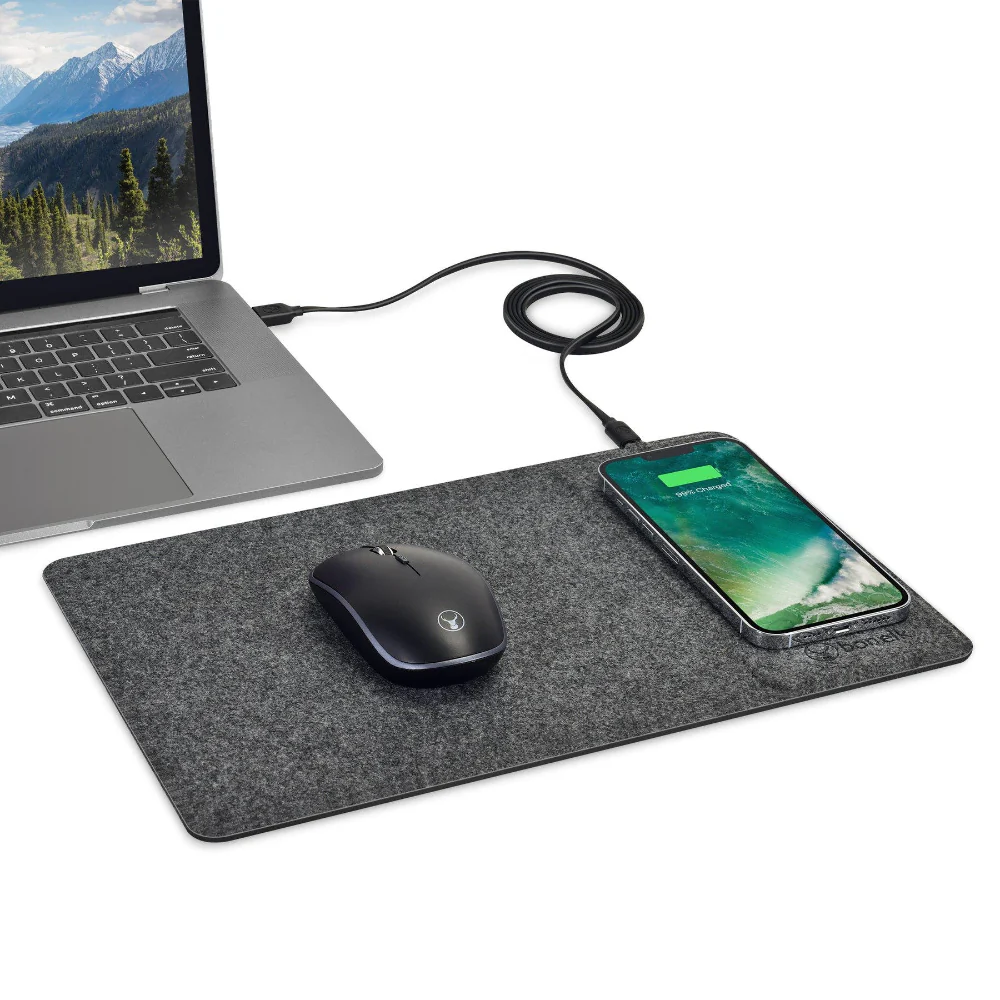 Bonelk Mouse Mat Qi Pro (Grey) - Image 4