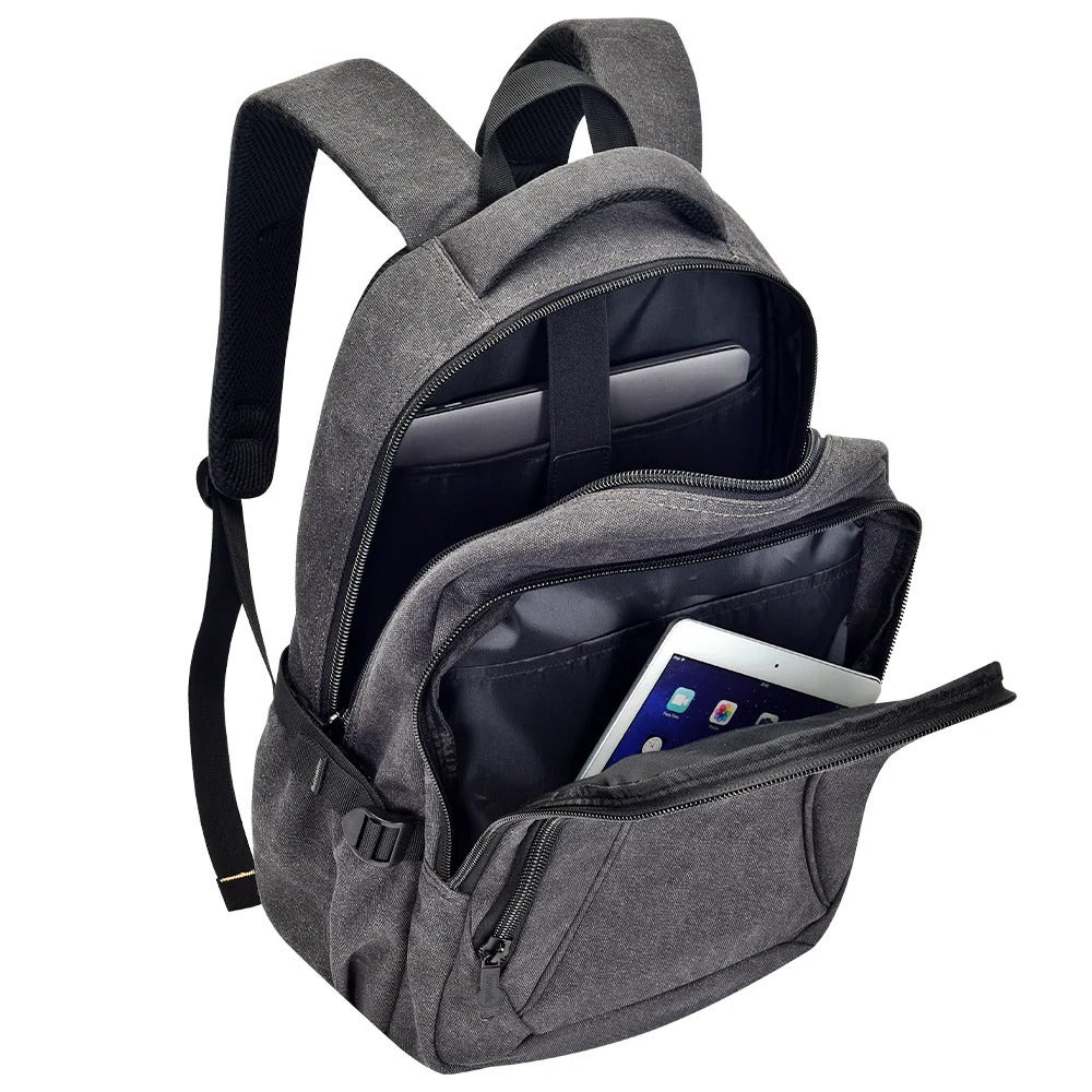 Bonelk Traveller Alpine Backpack 15"- 16" (Black) - Image 4