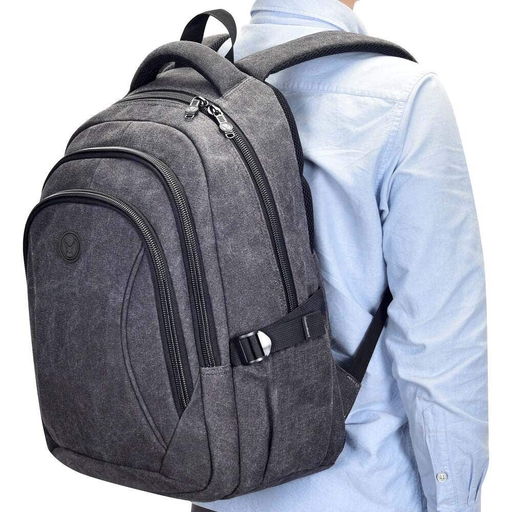 Bonelk Traveller Alpine Backpack 15"- 16" (Black) - Image 5