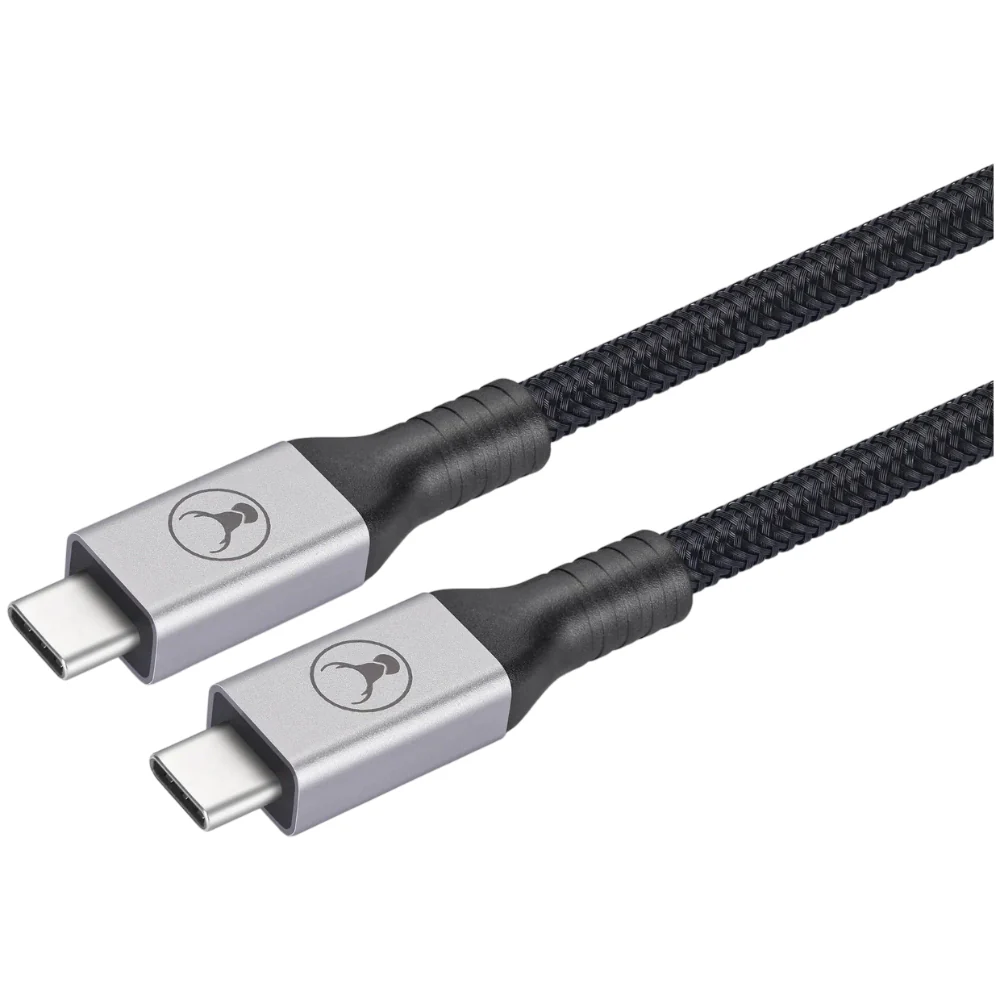 Bonelk USB-C to USB-C Long-Life Cable 10Gbps /140W - 2 metre (Black) - Image 3