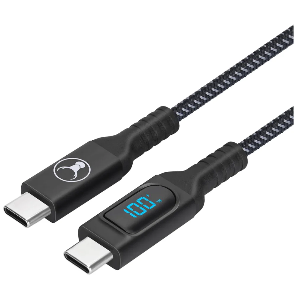 Bonelk USB-C to USB-C Long Life Digital Cable 100W 1.5m (Black) - Image 3