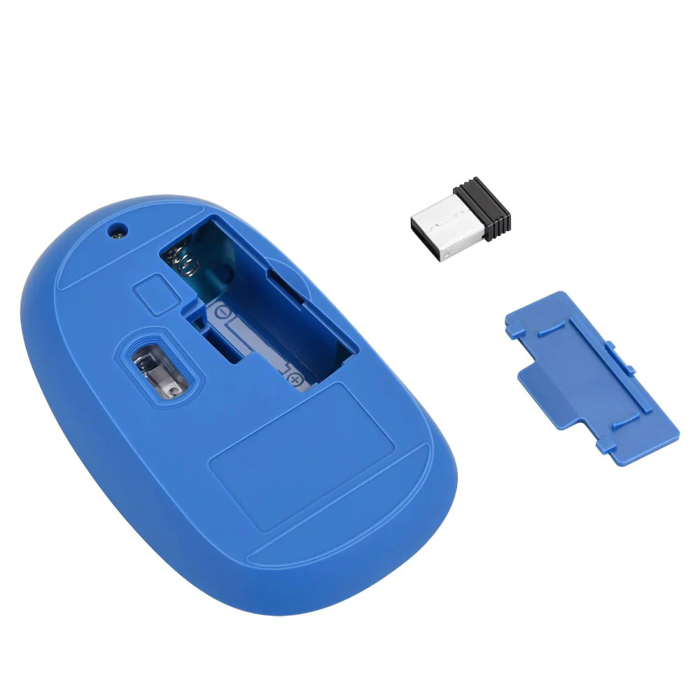 Bonelk Wireless Round Scroll 4D Mouse, 800-1600 DPI, M-257 - Image 6