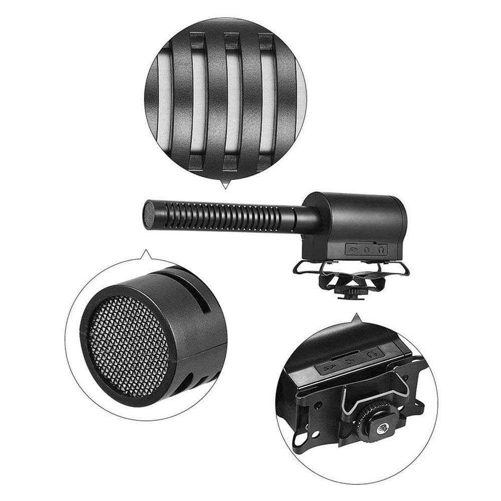 BOYA BY-DMR7 Shotgun Microphone with Integrated Flash Recorder - Image 4