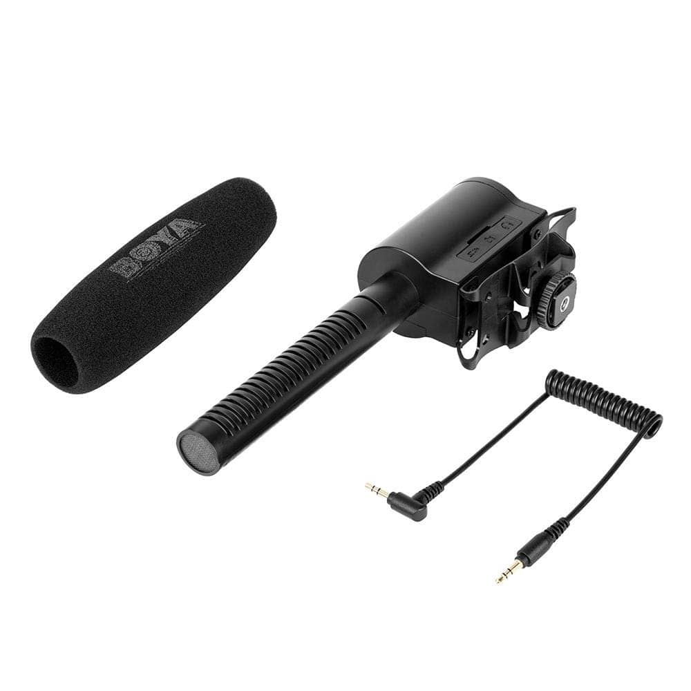 BOYA BY-DMR7 Shotgun Microphone with Integrated Flash Recorder - Image 8