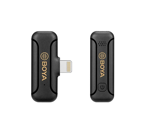 BOYA BY-WM3T2-D1 2.4G Mini Wireless Microphone for iOS Devices 1+1 - Image 3