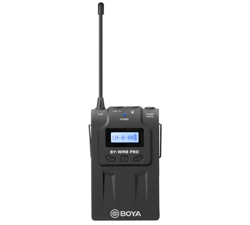 BOYA BY-WM8 Pro-K2 is an upgraded UHF Dual-Channel Wireless Microphone System - Image 2