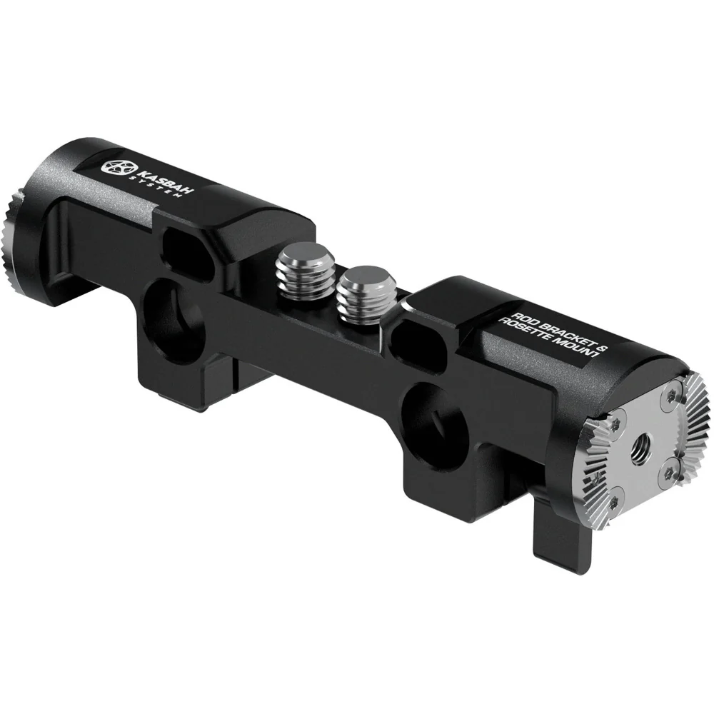 Bright Tangerine 15mm Rod Bracket & Rosette Mount for Universal Dovetail - Image 2