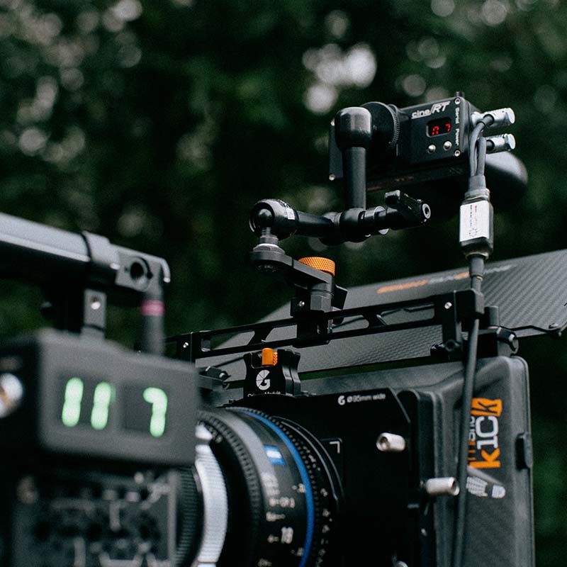 Bright Tangerine Cine Tape Rangefinder Rail - Image 4