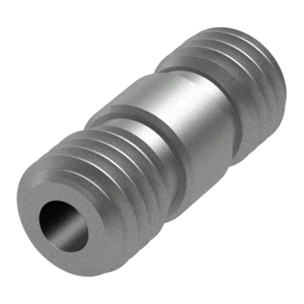 Bright Tangerine Drumstix Structural Alloy Threaded 15mm Rod Joiner