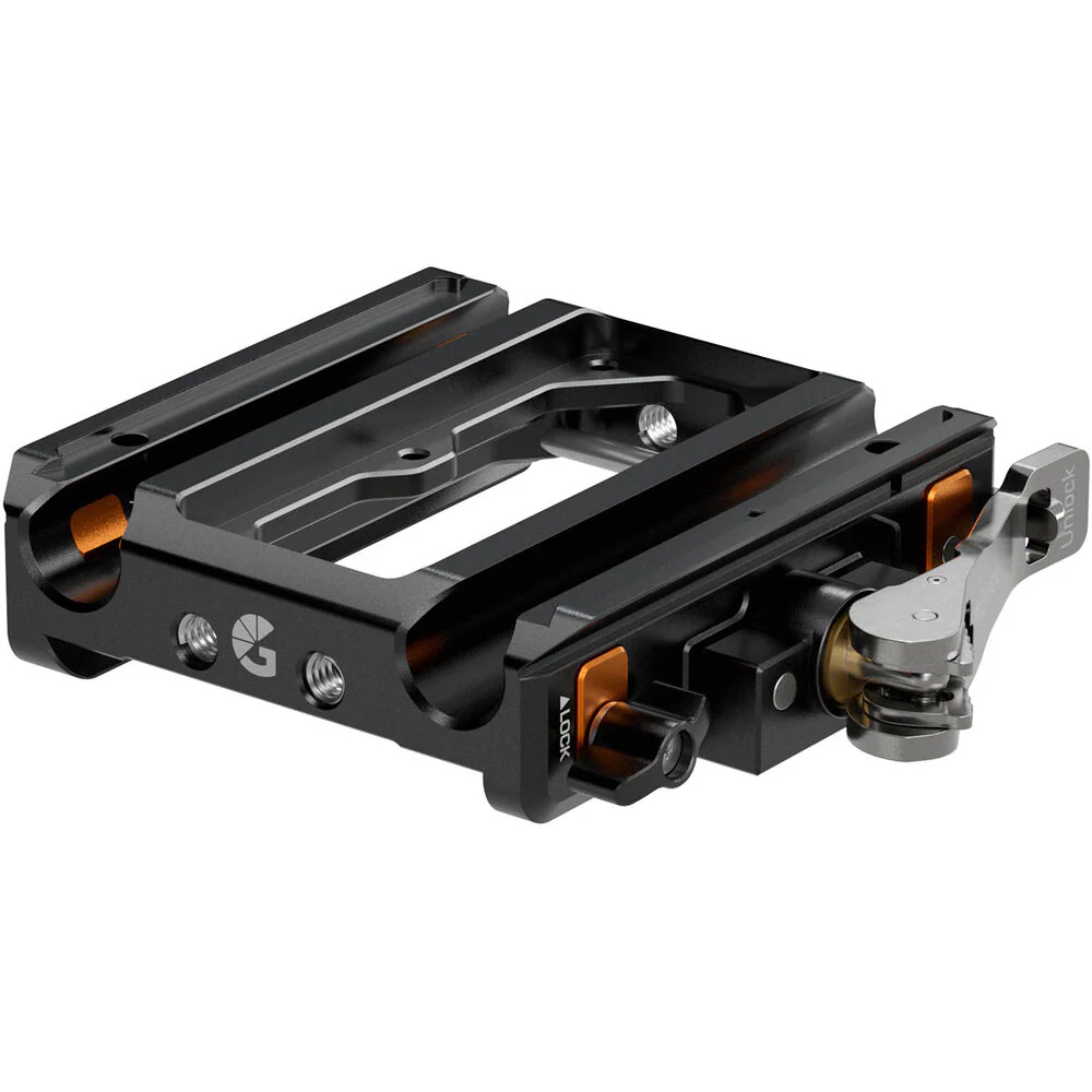 Bright Tangerine LeftField 3 ARRI BUD Compatible 15mm LWS Baseplate for Sony Burano - Image 2