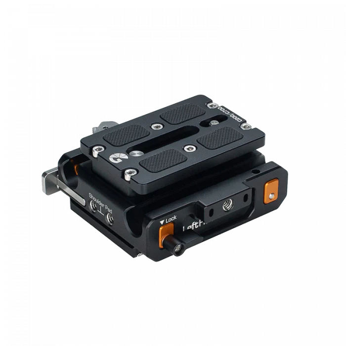 Bright Tangerine LeftField 3 Canon C500 Mk II/C300 Mk III QR Baseplate - Image 2