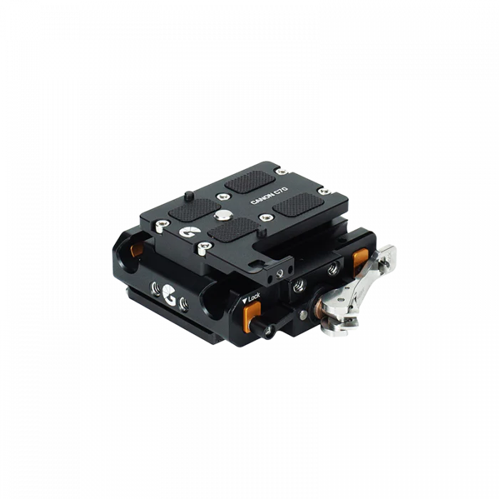 Bright Tangerine LeftField 3 Canon C70 QR Baseplate (Standard) - Image 2