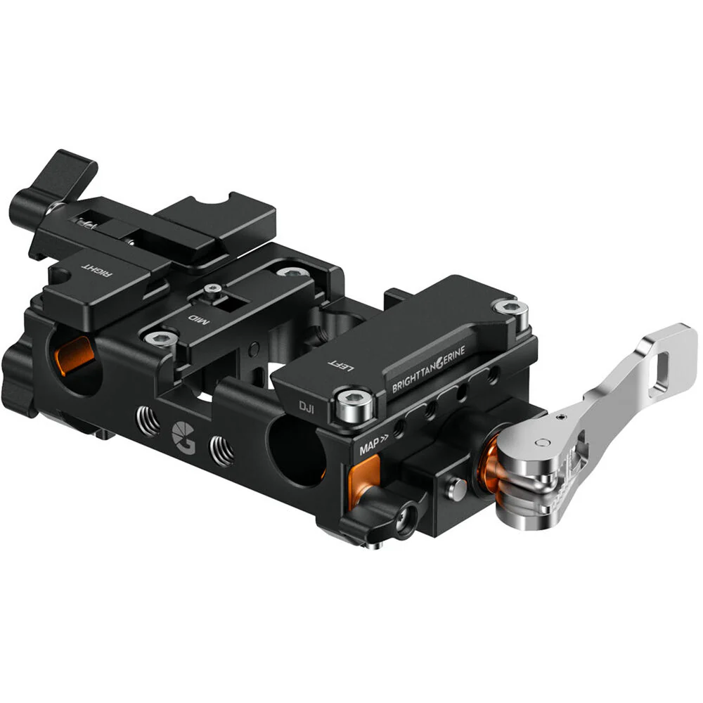 Bright Tangerine LeftField Mini 15mm Baseplate DJI Kit (63-65mm)