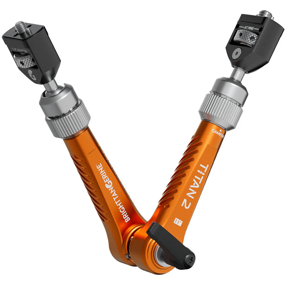 Bright Tangerine Titan Arm 2 (3/8" AT - 1/4" AT) - Image 2