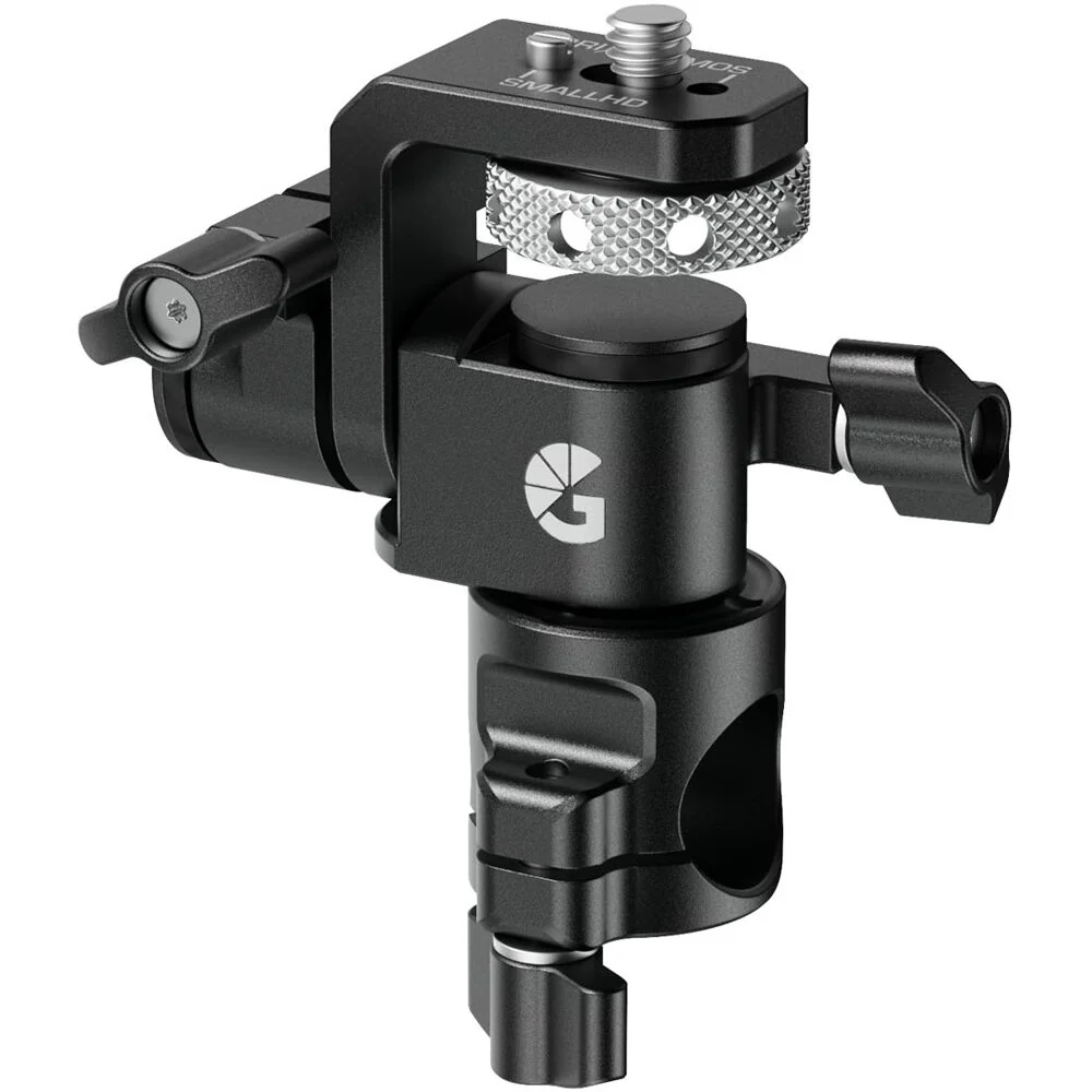 Bright Tangerine Universal Monitor Mount (1/4"-20 Top, 15mm Rod Base)