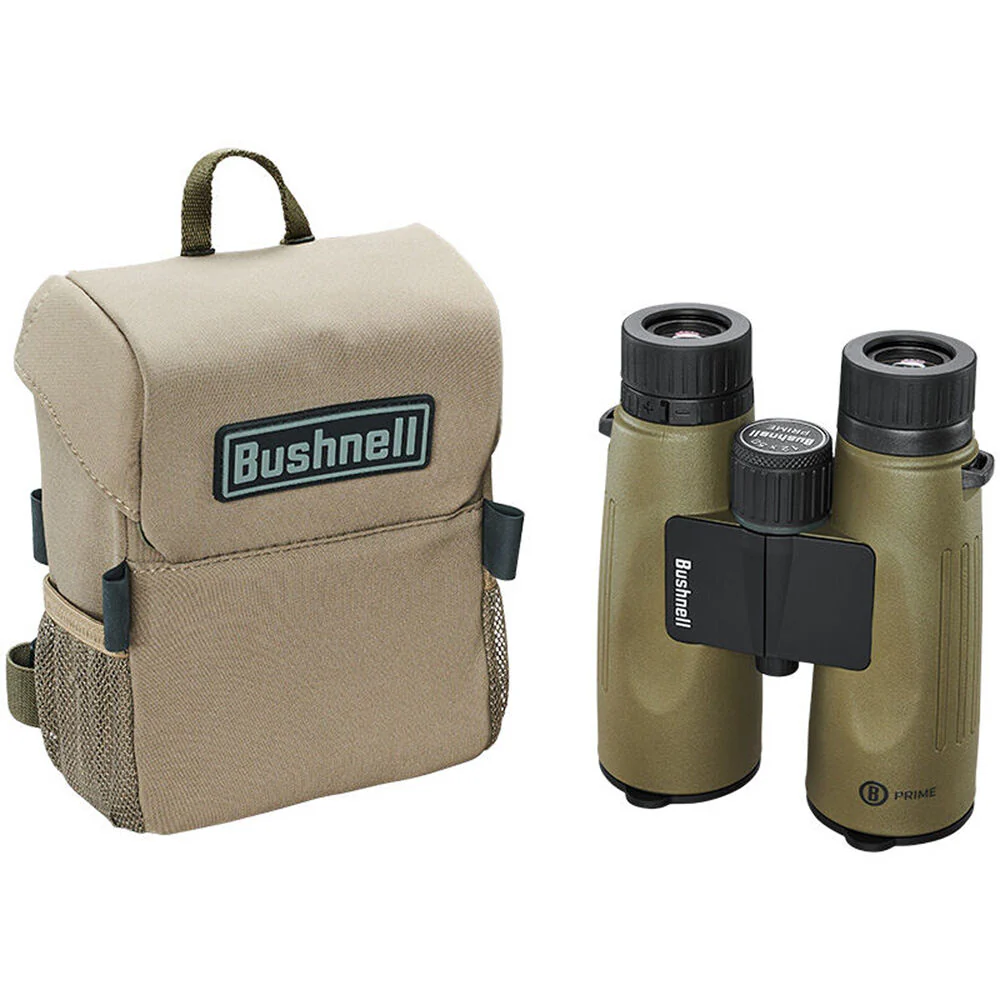 Bushnell Prime 12x50 Binoculars with Vault Case (Slate Green)