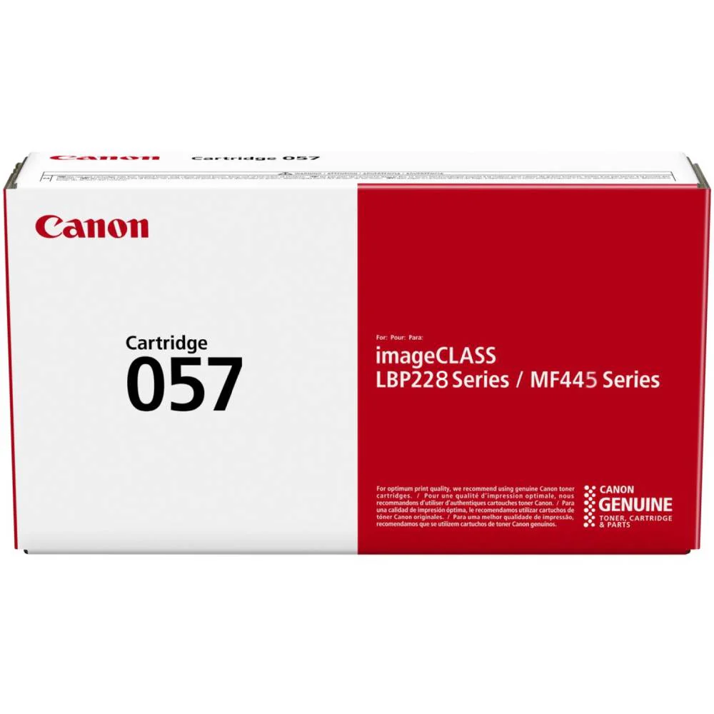 Canon CART057 Black Toner Cartridge - 3,100 Pages