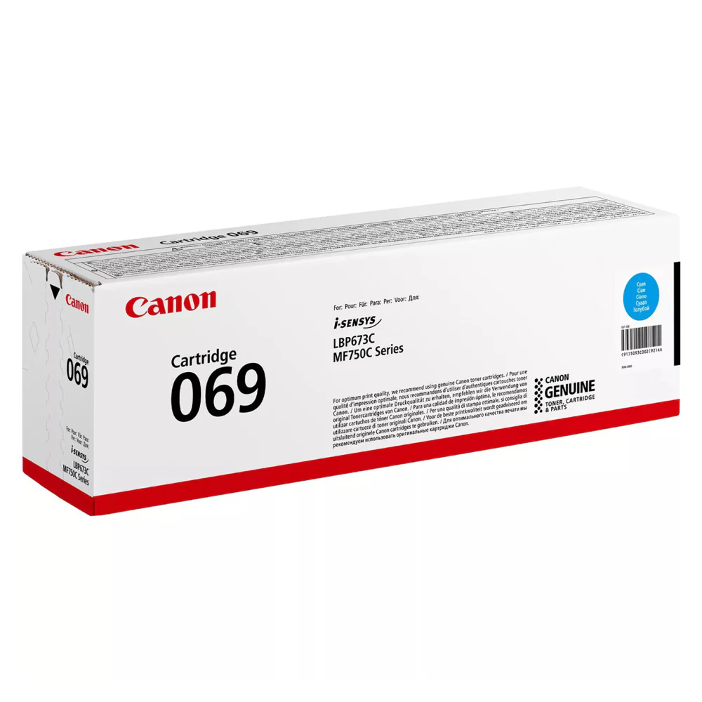 Canon CART069C Toner Cartridge Cyan - 1900 Pages - Image 4