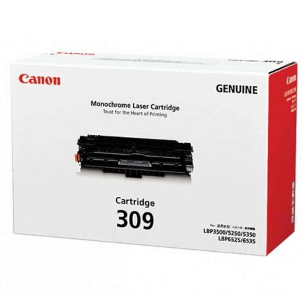 Canon CART309 Mono Laser Toner Cartridge 12000 Pages - Black