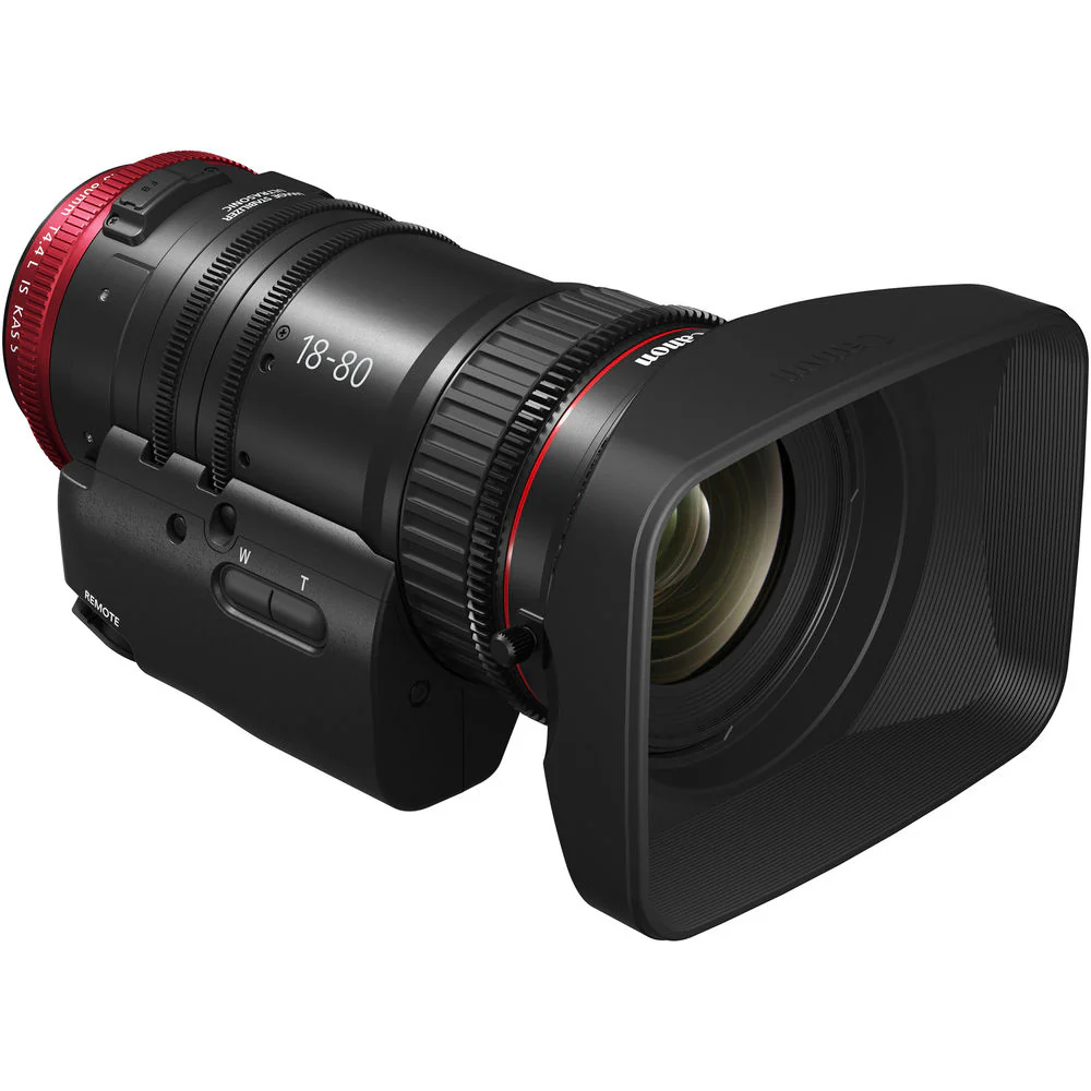 Canon CN-E 18-80mm T4.4 Compact-Servo Cinema Zoom Lens (EF Mount) - Image 2
