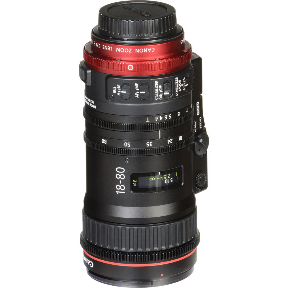 Canon CN-E 18-80mm T4.4 Compact-Servo Cinema Zoom Lens (EF Mount) - Image 8