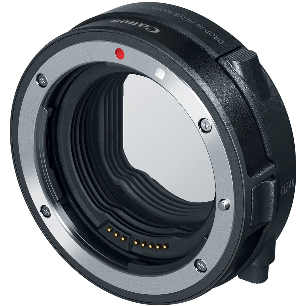 Canon Drop-In Filter Mount Adapter EF-EOS R with Circular Polariser Filter - Image 2