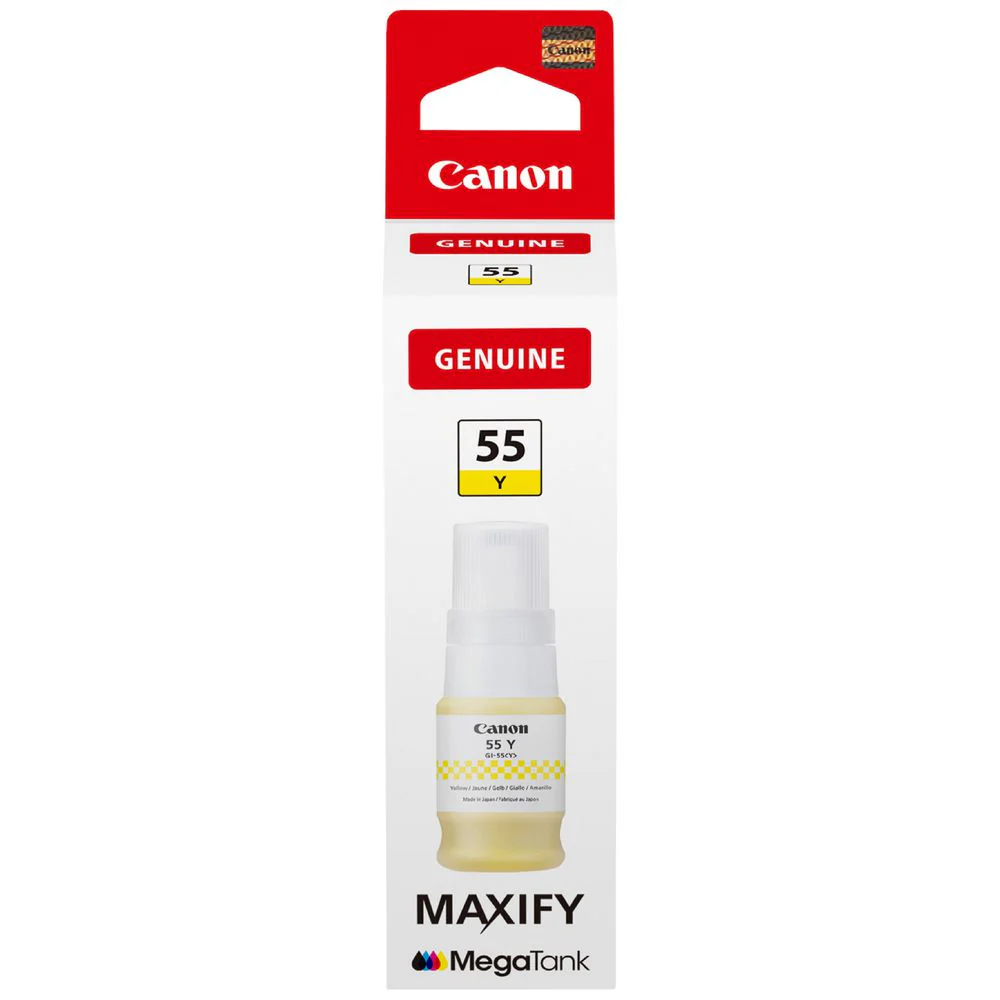 Canon GI-55 Y Ink Bottle Yellow - Image 2