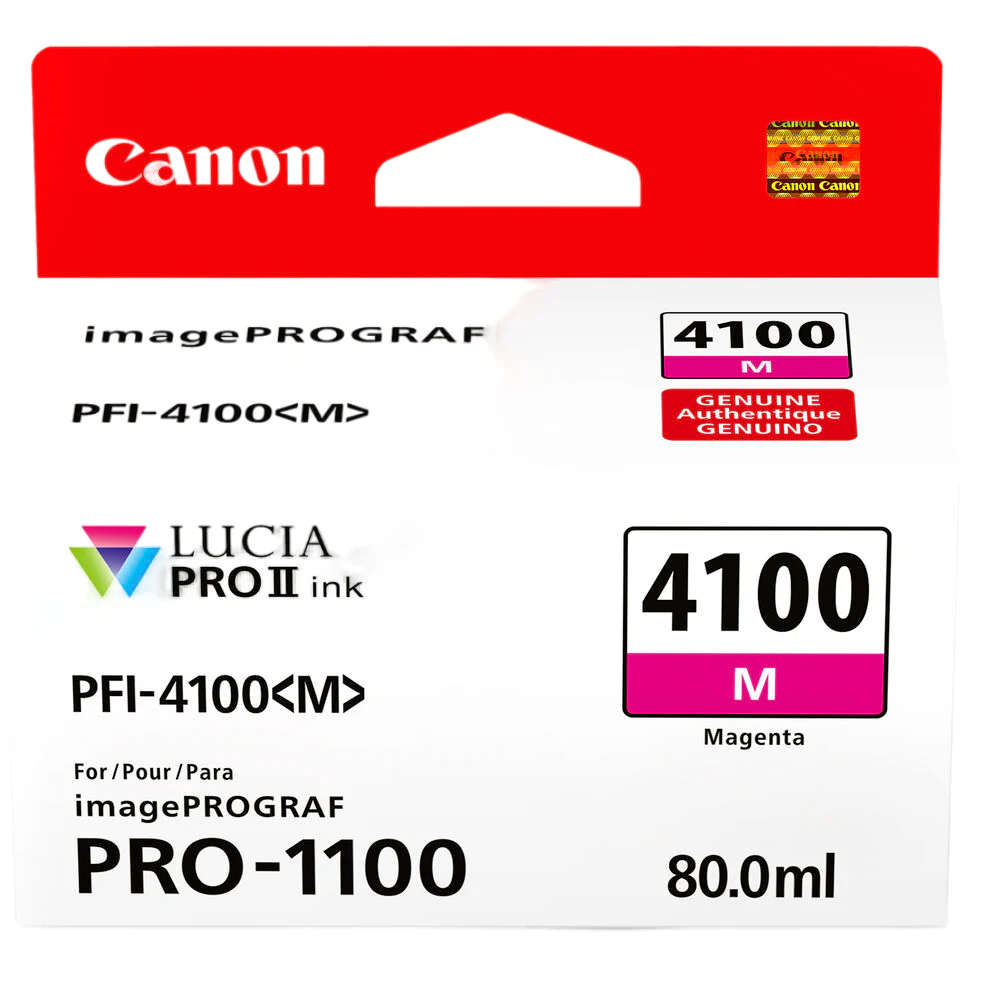 Canon PFI-4100 Pigment Ink Tank (80mL) — For Pro-1100 - Image 8