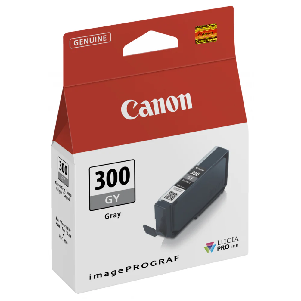 Canon PFI300GY Grey Ink Cartridge