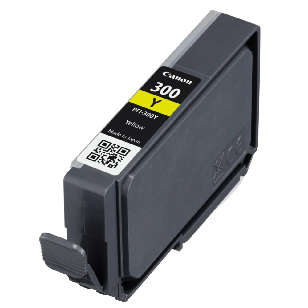 Canon PFI300Y Yellow Ink Cartridge - Image 2