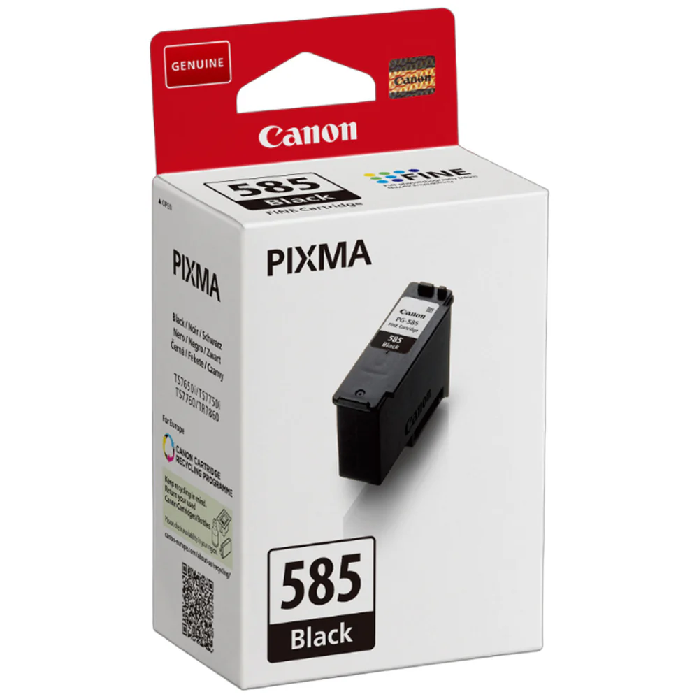 Canon PG585 Ink Fine Cartridge Black - 180 Pages - Image 3