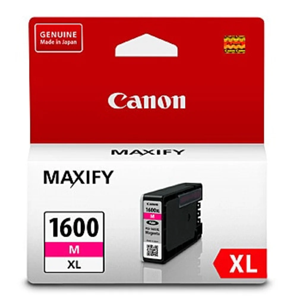 Canon PGI1600XLM Ink Cartridge High Yield 900 Pages - Magenta