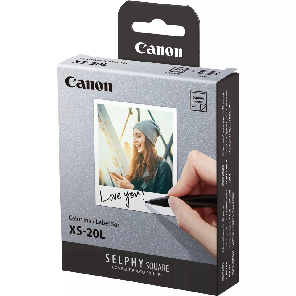 Canon XS-20L Selphy Square Ink Paper 20 Sheets - Image 3