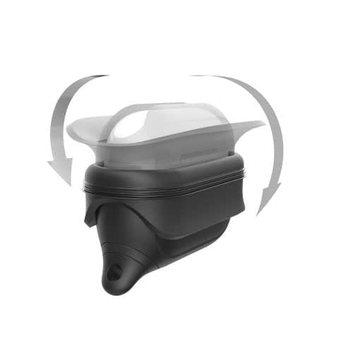 Catalyst Waterproof Case for AirPods Pro (Gen 1 & 2) (Black) - Image 3