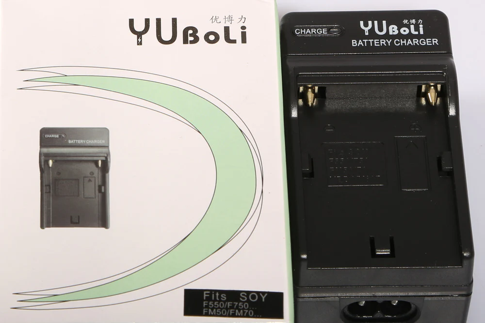 Nanlite Charger for Rechargeable Sony Style Battery NP-F550 -F970 - Image 2