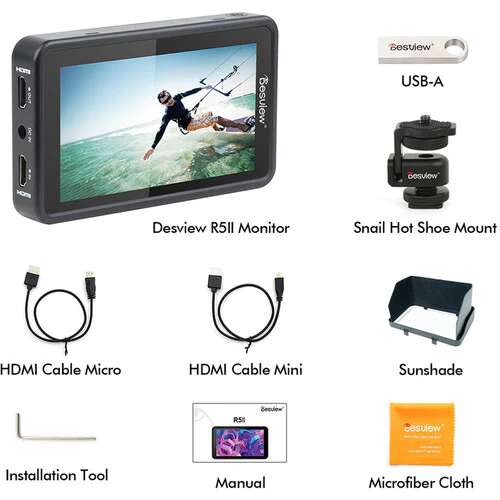 Desview R5II 5.5" Touch Screen Monitor With Lut - Image 6