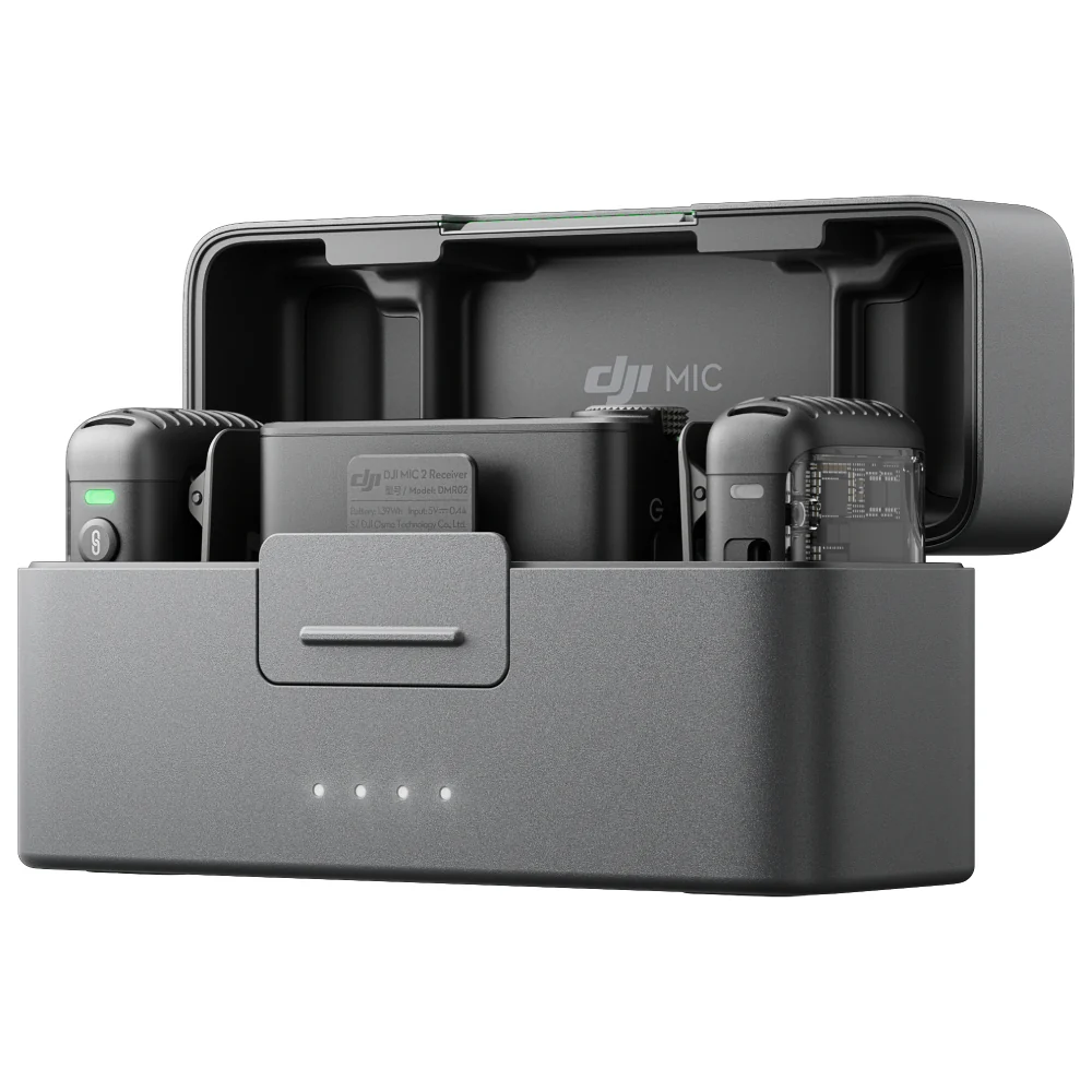 DJI Mic 2 with 2 Transmitters, Receiver and Charging Case - Image 4