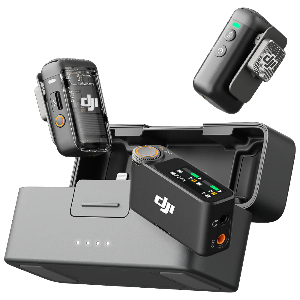 DJI Mic 2 with 2 Transmitters, Receiver and Charging Case - Image 6