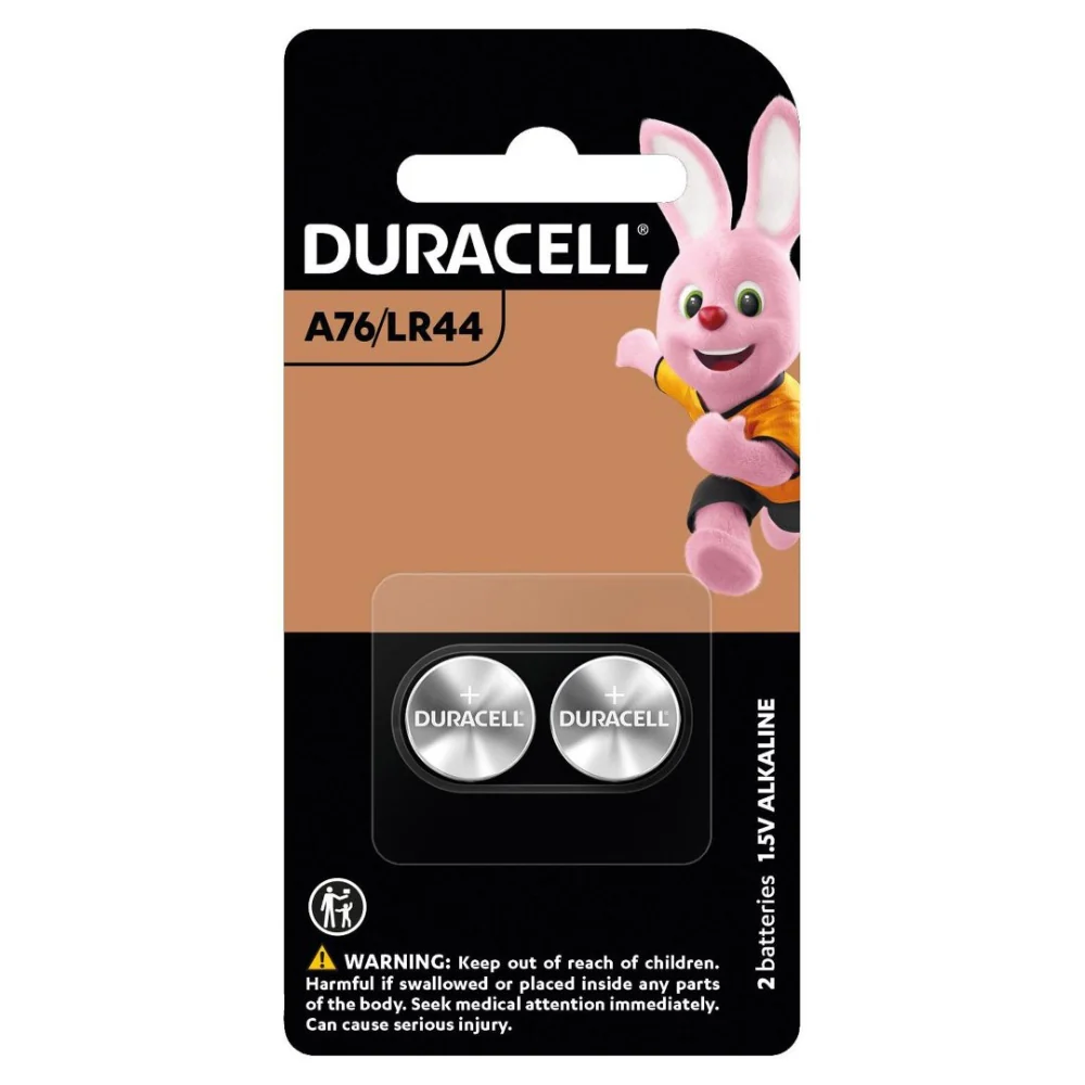 Duracell Specialty Alkaline 44 Batteries (2 Pack)
