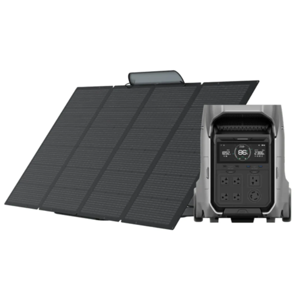 EcoFlow 400W Lightweight Portable Solar Panel (Bifacial Design) - Image 4