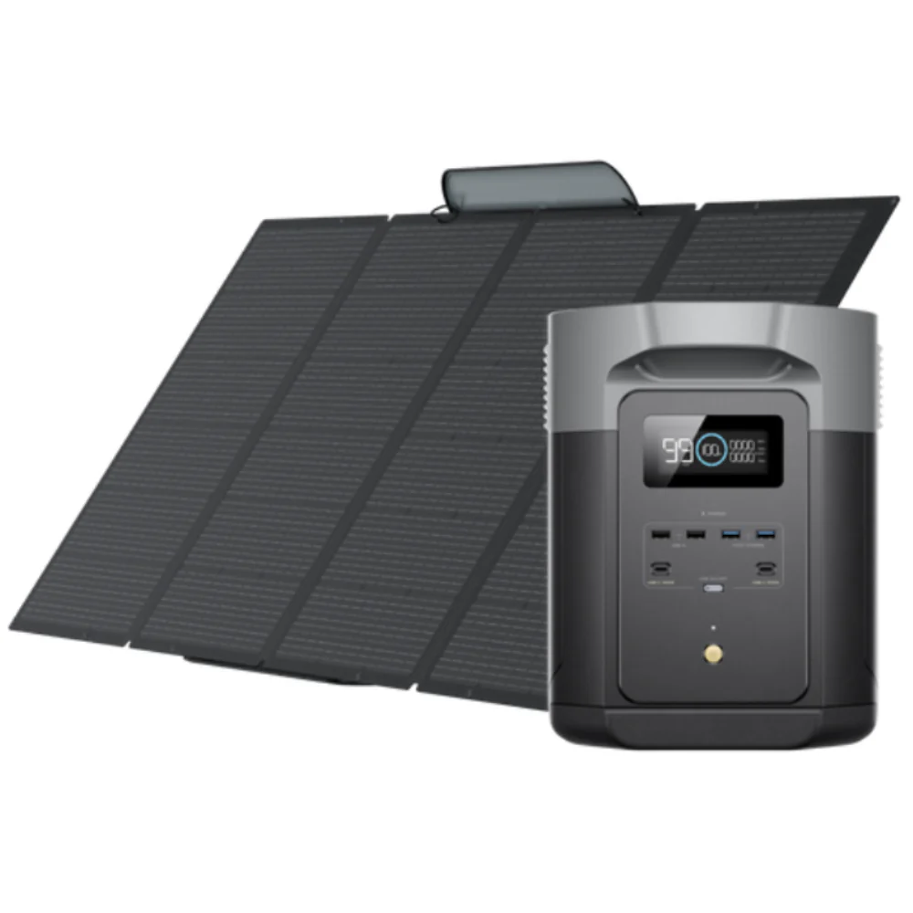 EcoFlow Delta 2 Max Power Station with Maximum 2400W AC Output & Built in 2048Wh (170Ah@12V) Battery Capacity - Image 3