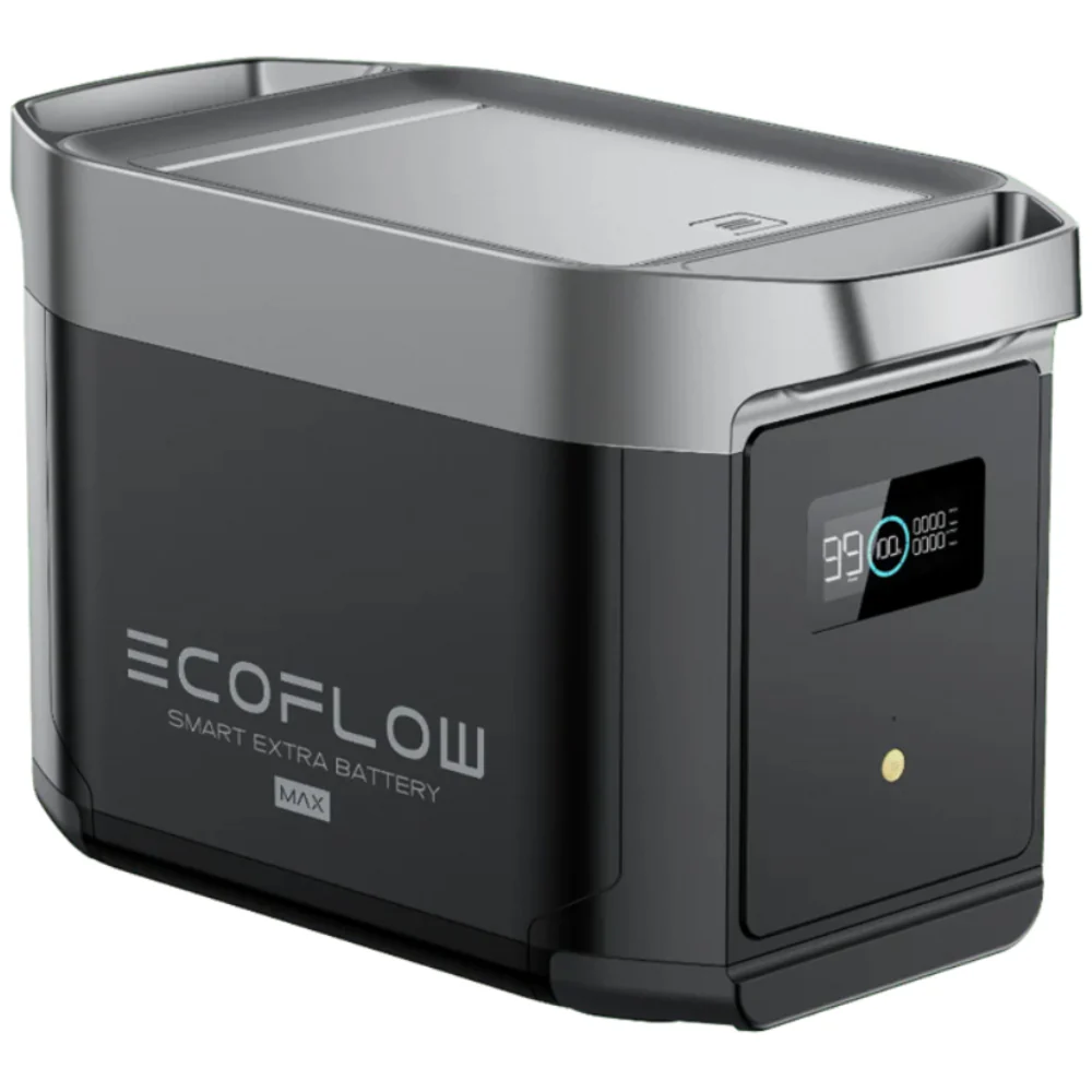 EcoFlow Extra Lithium Battery Pack for Delta 2 Max Power Station with 2048Wh (170Ah@12V) Power Capacity - Image 3
